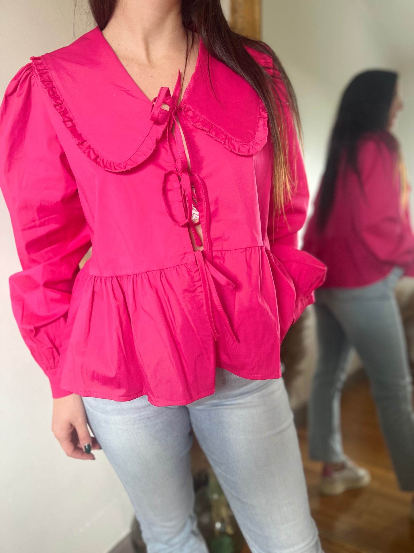 Blouse Carla Fushia