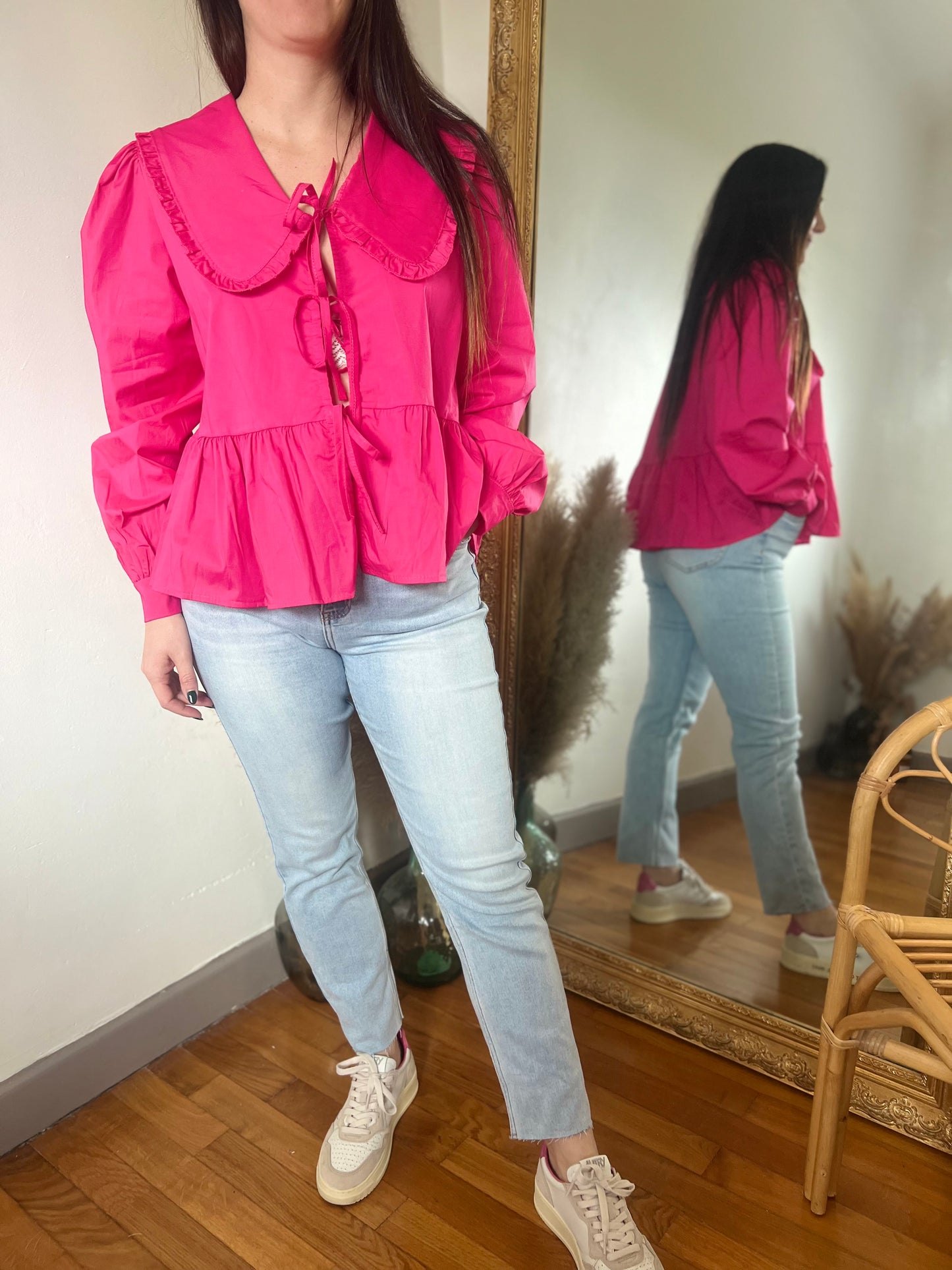 Blouse Carla Fushia