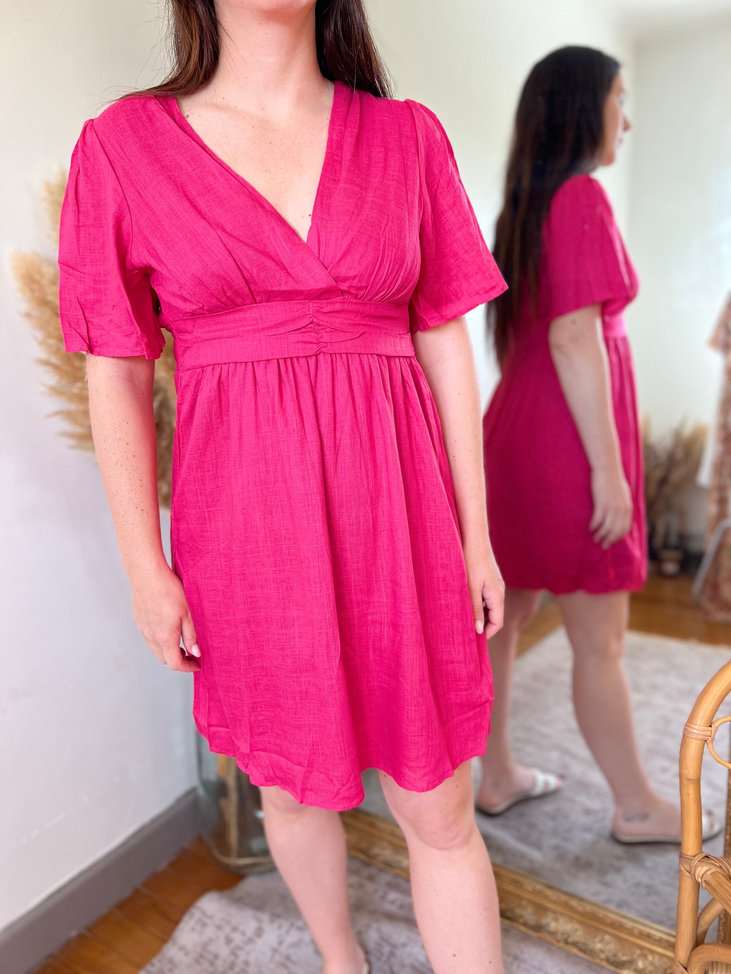 Robe Liliane Fushia